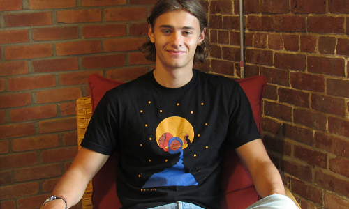 Torsten Brinkema is a sophomore at Colby College and the founder of Weart, a startup that supports young artists who are struggling to access a large audience to turn their passion of creating art into a profitable experience. Every two months, Weart features one of these young artists and produces products, mostly apparel items, with their artwork. Click here to check out the artist features and great t-shirts.